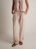 Pantalone riviera in puro lino