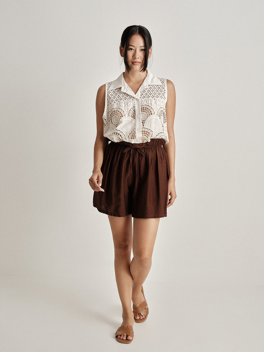 Short arricciato riva d’or